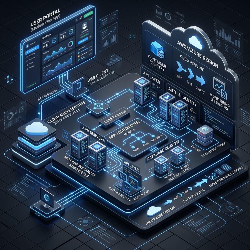 Custom App Development Services Nationwide Architecture