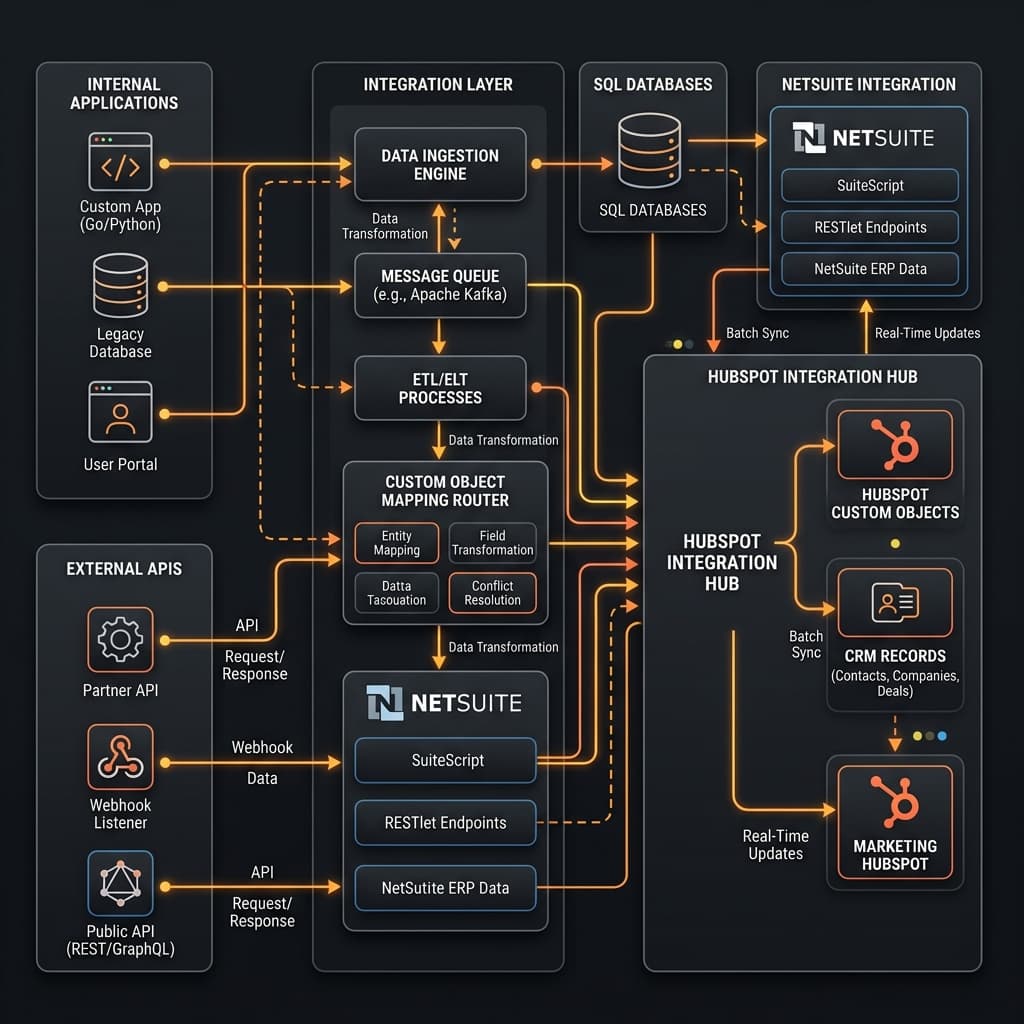 HubSpot CRM and Integration Technical Deep Dive Architecture