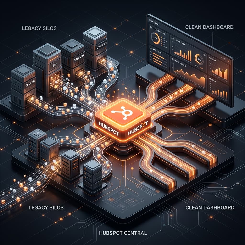 HubSpot CRM and Integration Services Nationwide Architecture
